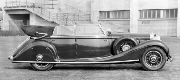 Mercedes-Benz Typ 770, 150/200 PS, Großer Mercedes, Cabriolet D, Bauzeit: 1930 bis 1938.