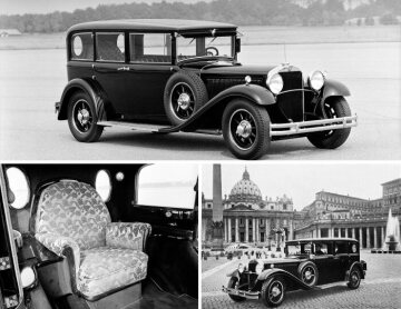 Mercedes-Benz 18/80 PS Typ Nürburg 460, Papstwagen aus dem Jahre 1930