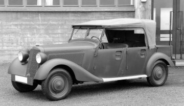 Mercedes-Benz 170 V, 38 hp, jeep-like "Kübelsitzwagen", built from 1936-1942