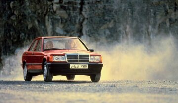Mercedes-Benz 201 series compact saloon, 1984