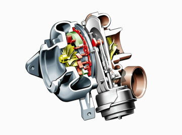 Mercedes-Benz E-Class 211 series, Mercedes-Benz C-Class 203 series
saloon 
Drive technology - turbocharger with electrically adjustable guide vanes.