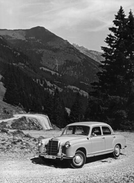 Mercedes-Benz 190 D
Ponton-Mercedes, 1958