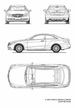 Mercedes-Benz Typ E 350, E 500, E 350 CGI, E 350 CDI
Baureihe C 207
2009 - 2013