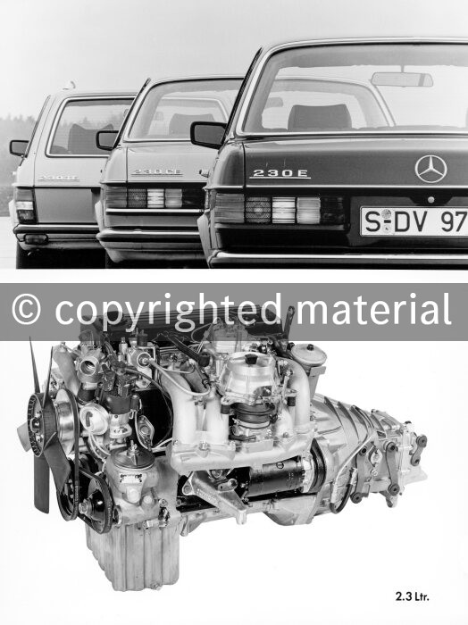00086295 Mercedes-Benz 230 TE, 230 CE, 230 E W 123