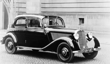 Mercedes Benz 170 Va bzw. Da, W 136, 45 bzw. 40 PS, Limousine, Bauzeit: 1950 bis 1952
