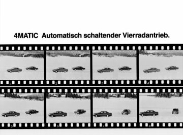 4MATIC automatisch schaltender Vierradantrieb