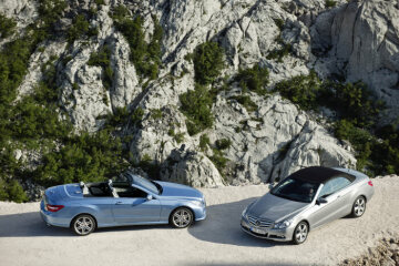 E-Klassse Cabriolet, E 500 mit AMG Sportpaket (A 207) 2009