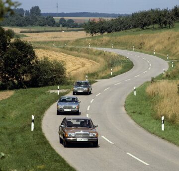 Mercedes-Benz Limousine, Coupé und T-Modell, Baureihe 123, 1982