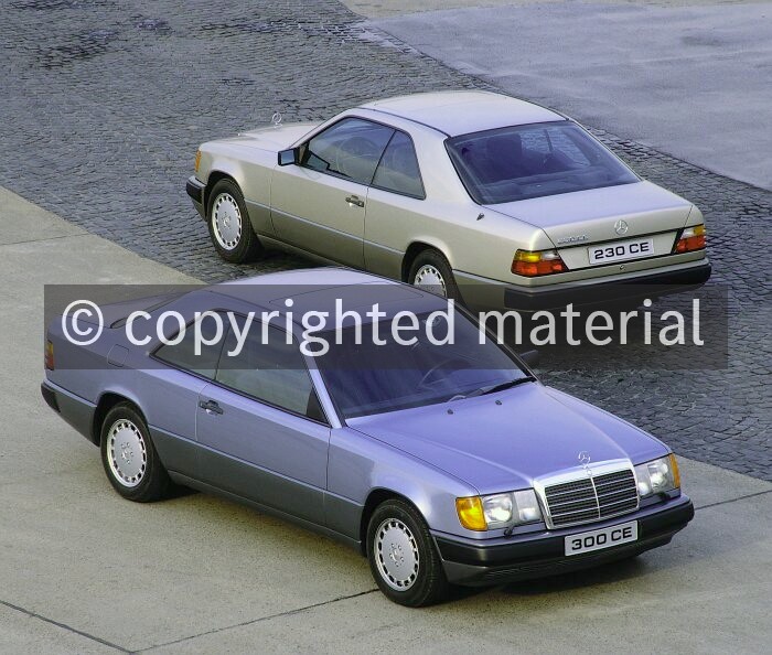 87F53 Mercedes-Benz Coupés der Baureihe 124