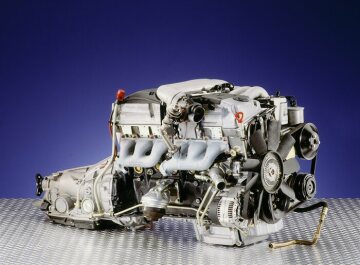 Mercedes-Benz four-valve diesel engine, 3.0-liter six-cylinder engine, 124 series