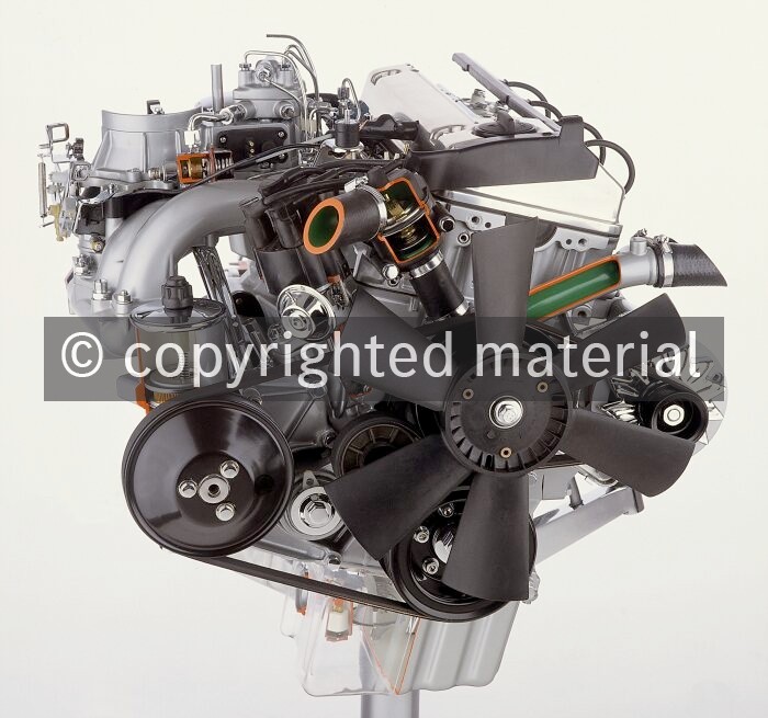 84F290 engine M 102 E 23
