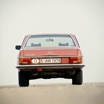 Mercedes-Benz Coupé Typ 280 CE, der Baureihe 114, modellgepflegte Ausführung aus dem Jahre 1973.