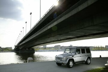 Mercedes-Benz G 55 AMG Compressor (long wheelbase):
From Vienna to Graz in the G-Class, 2004