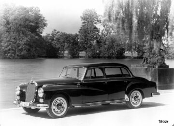 Mercedes-Benz Typ 300 d, 160 PS, Limousine, Bauzeit: 1957 bis 1962.