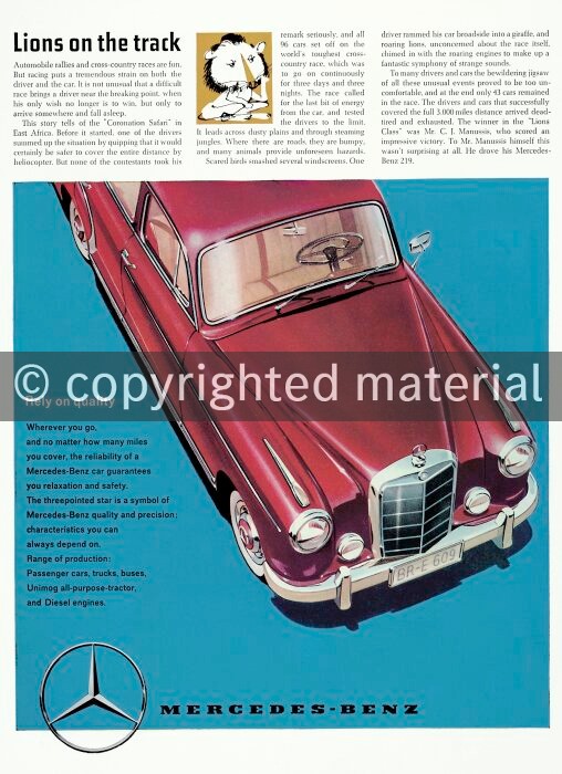 1988M1430 Advertising Passenger Cars 1959