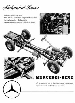 Advertising Mercedes-Benz: "Mechanical Finesse", Mercedes-Benz Type 300