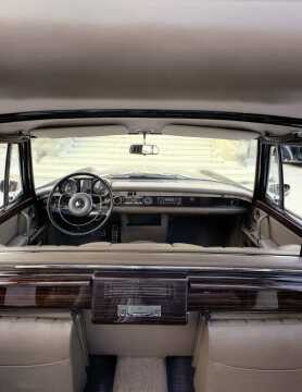 Mercedes-Benz Typ 600 Pullman-Landaulet (4 Türen) aus dem Jahre 1964. (Fahrzeug von Papst Paul VI.)