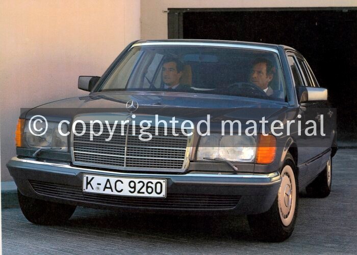 1998DIG152 Mercedes-Benz S-Klasse-Limousine der Baureihe 126