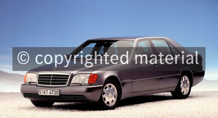 500 SEL; ab 06.1993: S 500 lang