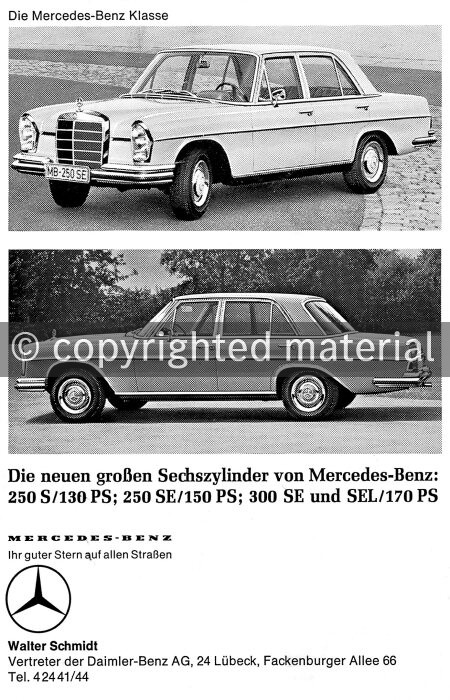 1988M2805 Werbeanzeigen Pkw 1965