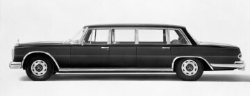 Mercedes-Benz 600 Pullman-Limousine (4 Türen) 
aus dem Jahre 1963