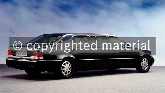 S 600 Pullman limousine (special protection version)