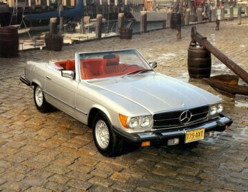 Mercedes-Benz Typ 450 SL, 1973-80; USA-Ausführung, Modelljahr 1979