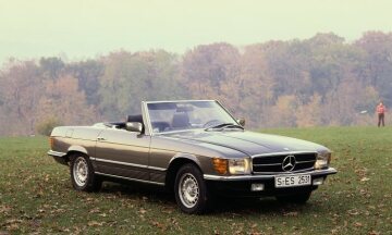 Mercedes-Benz SL-Roadster der Baureihe 107