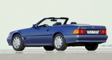 Mercedes-Benz SL 320, Baureihe 129. 8-Loch Leichtmetallräder Typ ALAMAK