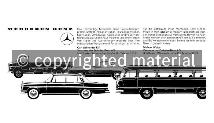 1988M1919 Advertising Passenger Cars 1962