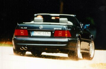 Mercedes-Benz SL 60 AMG, Baureihe 129, produziert zwischen April 1996 und Mai 1998 in 469 Exemplaren, basiert auf dem SL 500