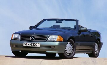 Mercedes-Benz SL, Baureihe 129, CTS-Schmiederad, Continental-Sicherheitsreifensystem, 1989 - 1992