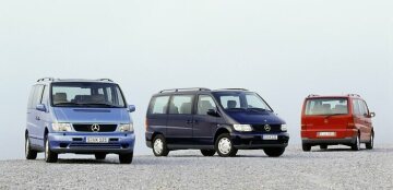 Mercedes-Benz V-Class large-capacity saloon, variations: Ambiente Trend Fashion, model series 638, 1996