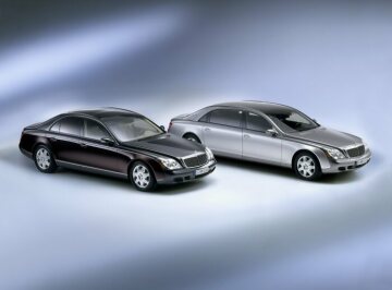 Maybach 57 und Maybach 62: Die Modellbezeichnungen der beiden Highend-Luxuswagen weisen auf die repräsentative Größe dieser einzigartigen Automobile hin. 6,17 Meter Länge misst der Maybach 62 und 5,73 Meter der Maybach 57. 
Die Maybach Modelle repräsentieren Größe auf höchst elegante Weise; eine perfekte Balance zwischen Klassik und Avantgarde bestimmt ihren besonderen stilistischen Reiz. Zugleich setzt die Linienführung auf ästhetische Dauerhaftigkeit – ein Anspruch, der sowohl für das Exterieur als auch für die Gestaltung des Innenraums gilt. Damit ist der neue Maybach in jeder Hinsicht ein Auto fürs Leben.