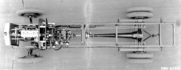 Mercedes-Benz L 2, Chassis mit M 2-Benzinmotor, 3 to Nutzlast, Prototyp