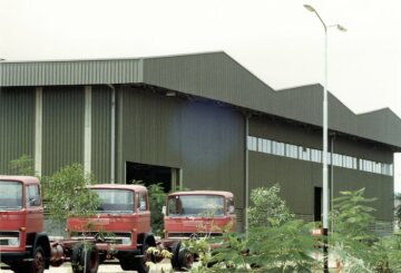P.T. German Motor Manufacturing Indonesia, Werk Wanaherang, ca. 60 km von Jakarta in Richtung Bogor, 1981 (Indonesien).