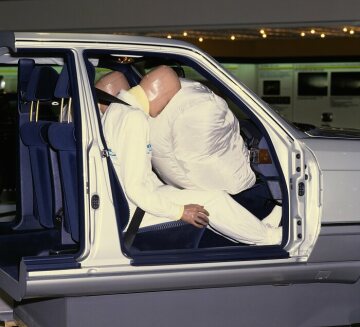 Beifahrer-Airbag Demonstrationsmodell, 1988