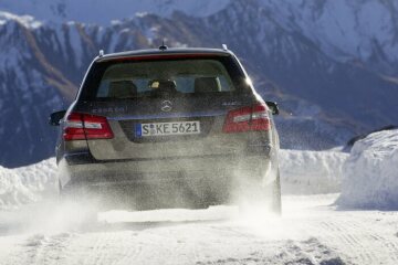 Mercedes-Benz Typ E 250 CDI 4MATIC, E-Klasse T-Modelle der Baureihe 212, Fahrvorstellung Hochurgl 2011