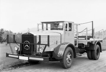Mercedes-Benz L 6500 (L 54), Langmaterial-Schwerlastwagen mit OM 54-Dieselmotor, 6,5 to Nutzlast