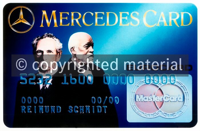 2001DIG176 MercedesCard