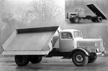 Mercedes-Benz L 5000 K 
3-Seiten-Kipper (System Meiller)
1949 - 1952