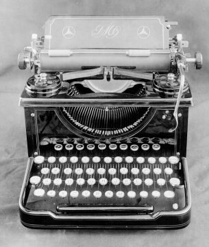 DMG Schreibmaschine um 1923