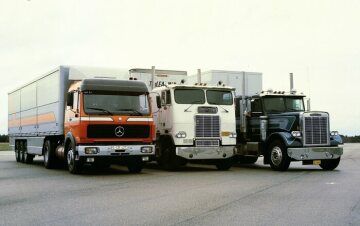 Mercedes-Benz 1633 S Sattelzugmaschine
Freightliner Schwerstlastwagen,
1982