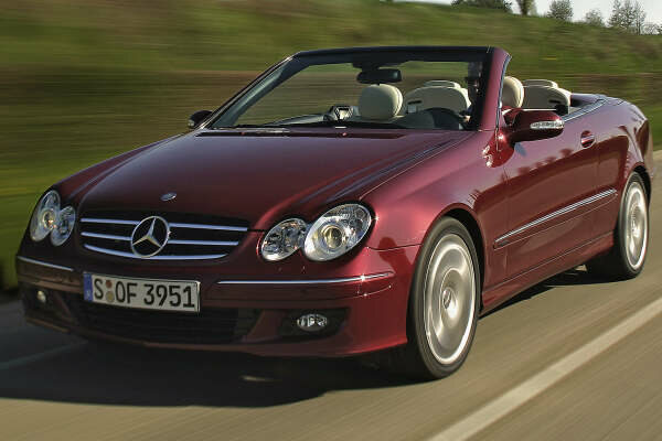Mercedes W209 CLK 2004-2009 Convertible Soft Top Replacement - AutoBerry