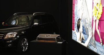 Mercedes-Benz GLK-Class, compact SUV, model series 204, design competition on the occasion of the market launch, 2008. "The design:project": winning design by Istituto Marangoni from Milan/Italy.