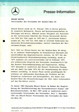 Presseinformationen 21. Februar 1989