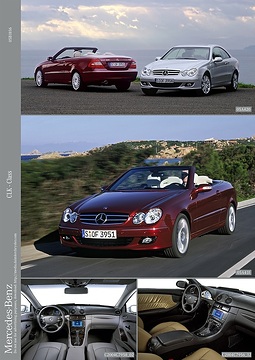 Mercedes-Benz CLK-Klasse: Mit umfangreicher Modellpflege und drei neuen V6-Motoren dynamischer und attraktiver denn je 