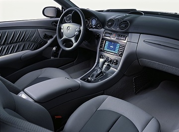 Mercedes-Benz CLK-Class, A 209, convertible, interior, dashboard