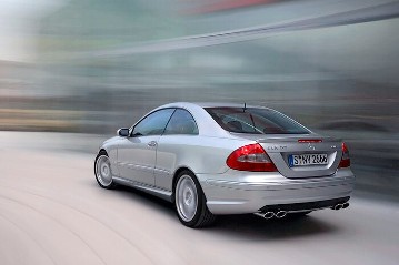 Mercedes-Benz CLK-Class Coupé, C 209, CLK 55 AMG, driving shot