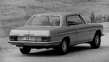 Mercedes-Benz Coupé Typ 280 CE, modellgepflegte Ausführung aus dem Jahre 1973